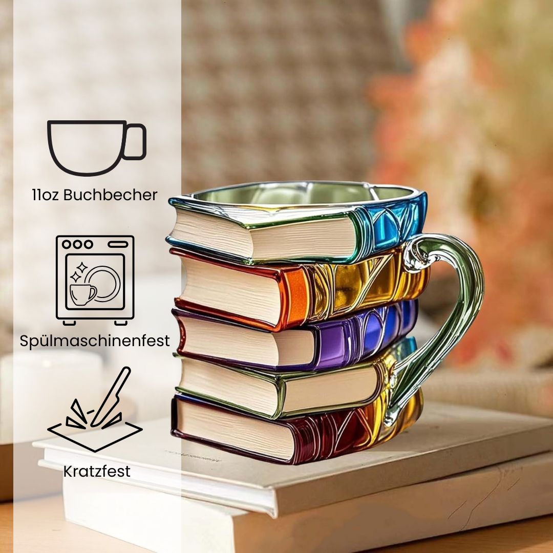 El Yapımı 3D Kitap Kupa - Orijinal