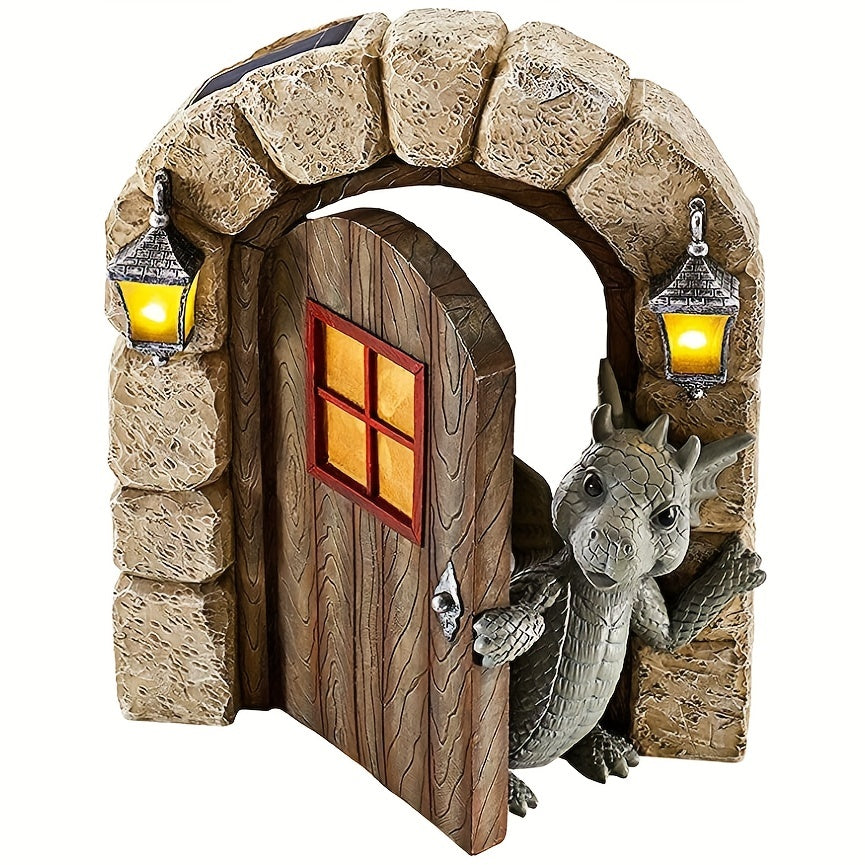 Hars Ejderha Figürü – Bahçe & Dekor