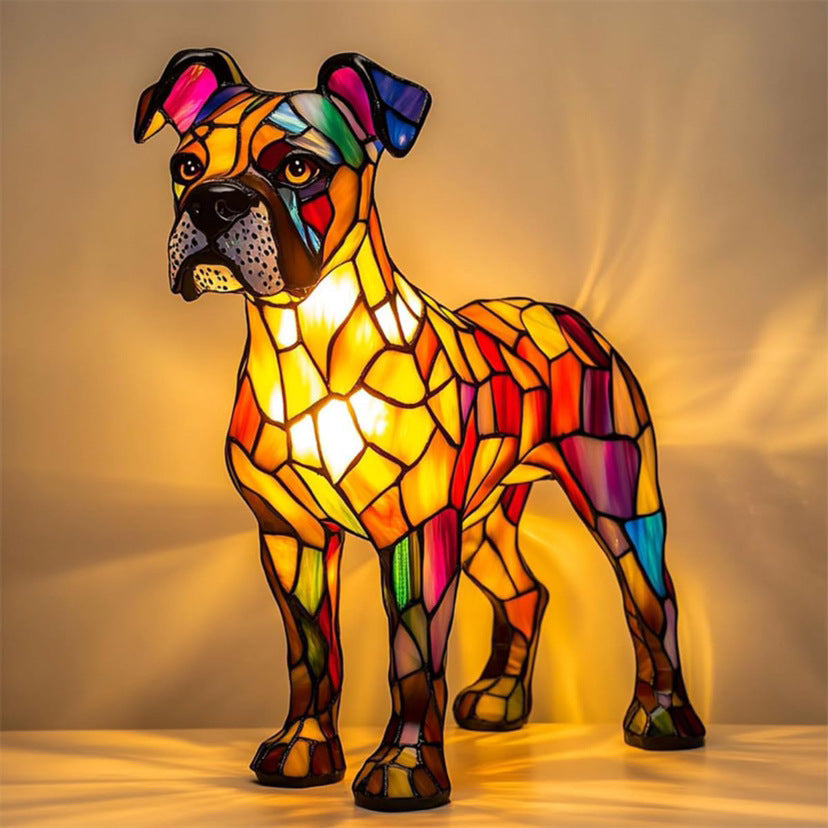 Tyson | Renkli büyülü köpek lambası