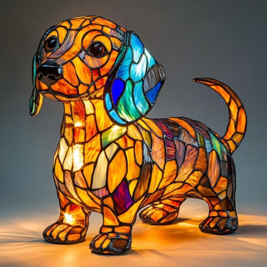 Mimi | Renkli büyülü köpek lambası