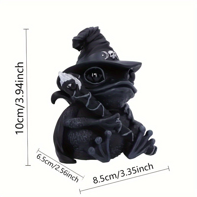 Hokus-Pokus Kurbağa Figürü – Halloween Dekor