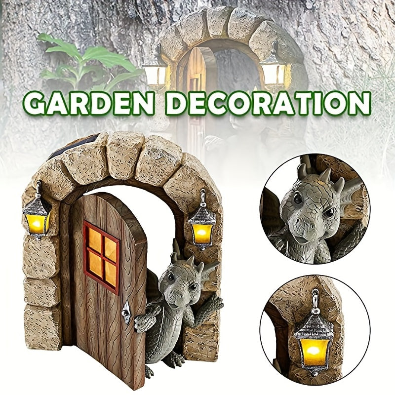 Hars Ejderha Figürü – Bahçe & Dekor